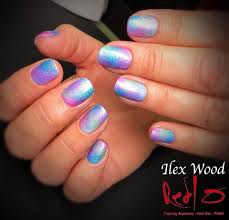 Unicorn Nails Pigment Design Nails Gelish Design Nails Nails Nail Harmony Unicorn Nails
