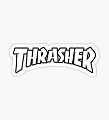 Black And White Brand Stickers Skater Stickers Preppy Stickers Brand Stickers Black Stickers