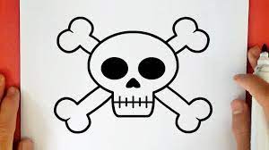 Fond décran tete de mort dessin couleur. Comment Dessiner Une Tete De Mort Pirate Youtube