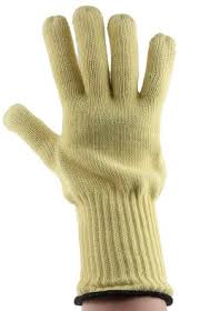 Ansell Mercury Kevlar Gloves Size 10 Yellow Heat Resistant