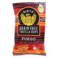 Siete Grain Free Tortilla Chips In 2021 Grain Free Tortilla Chips Tortilla