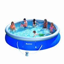 Bestway 15ft Fast Set Pool Set Pool Swimming Pool Hot Tub Portable Pools Inflatable Pool