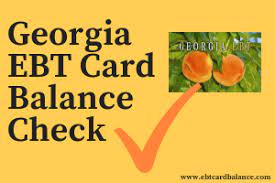 What can i purchase with snap? Georgia Ebt Card Balance Check Ebtcardbalancenow Com