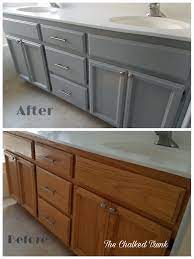 Check spelling or type a new query. Painted Bathroom Vanity In Rustoleum Chalked Up Aged Gray Painted Vanity Bathroom Painting Bathroom Cabinets Grey Bathroom Cabinets
