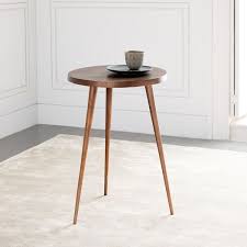 Key details 3 sizes available (sold individually) 16″ table overall dimensions: Cast Tripod Side Table
