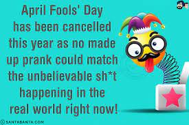 April Fool Sms