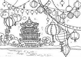 When the online coloring page has loaded, select a color and start clicking on the picture to color it in. Chinese New Year Coloring Pages Dibujo Para Imprimir Chinese New Year Coloring Pages Dibujo Para Imprimir