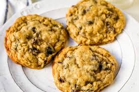 Levain Bakery Dark Chocolate Peanut Butter Chip Cookies Modern Honey Best Oatmeal Raisin Cookies Best Oatmeal Cookies Raisin Cookies