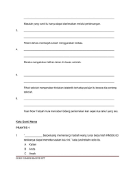 Terdapat 10 soalan kesemuanya dan diberi masa 3 minit untuk menjawab. Latihan Tatabahasa Bahasa Melayu Koleksi Bank Soalan Sekolah Facebook