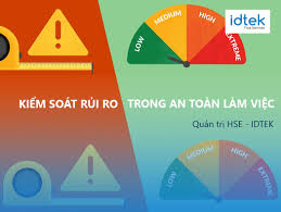 IDTEK - 6 phương pháp kiểm soát rủi ro để làm việc an toàn