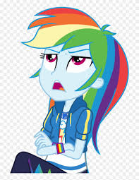 sketchmcreations crossed arms equestria girls open rainbow dash eg angry hd png download 750x1024 1749907 pngfind rainbow dash eg angry hd png download