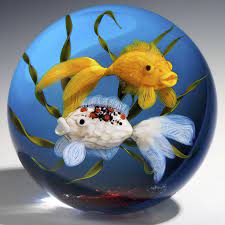 Abstract fused glass art panel colorful artwork cosmic fish | etsy. Pin By Georgia Badertscher On Glass Paperweights Art Glass Paperweight Blown Glass Art Glass Paperweights