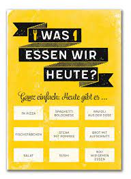 Listen to seit wann essen wir nudeln? Postkarte Rubbelkarte A6 Wie Machen Wir Es Heute Anlass