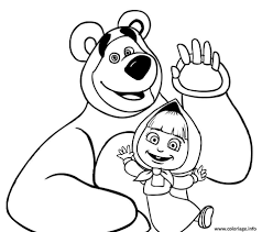 Voici un coloriage des princesses disney. Coloriage Masha Et Michka A Imprimer Bear Coloring Disney And The Beginning Algebra Masha And The Bear Coloring Pages Coloring Math Question Generator Third Grade Fun Worksheets Math Songs For Elementary Elementary