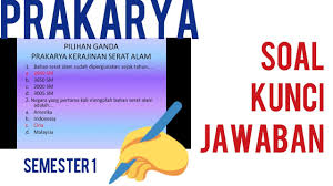 Maybe you would like to learn more about one of these? Soal Essay Dan Jawaban Tentang Kerajinan Bahan Keras Amat