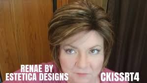 Renae by Estetica Designs wig review in the color CKISSRT4