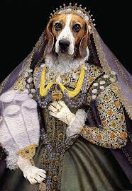 Queen Elizabeth Custom Pet Dog And Cat Portraits Digital Etsy In 2021 Dog Portraits Pet Portraits Dog Paintings