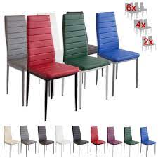 Entdecke unsere vielfältigen stühle, wie essstühle und kinderstühle sowie barhocker, bürostühle und hochstühle, online oder in deinem ikea einrichtungshaus. Albatros 2700 Milano Esszimmerstuhle 6er Set Grau Gunstig Kaufen Ebay