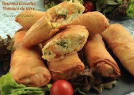 Boureks Aux Crevettes Et Pommes De Terre Amour De Cuisine Recette Recette Recettes De Cuisine Cuisine