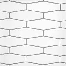 White Hexagon White Body Ceramic Tile Floor Decor Hexagon Tiles Tile Bathroom Ceramic Tiles