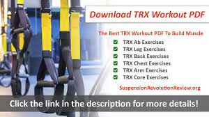 Download The Best Trx Workout Pdf To Build Muscle Youtube