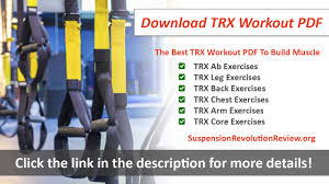 download the best trx workout pdf to build muscle youtube