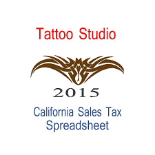 Conversely, while arts & crafts ended. California Tattoo Studio Accounts Sales Tax Spreadsheet For 2015 End
