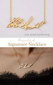 Signature Necklace Personalized Necklace Handwriting Necklace Handwriting Jewelr Signature Necklace Signature Necklace Handwriting Jewelry Fashion Trends