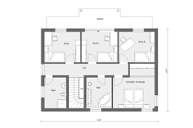 Bungalow 150 qm 3 kinderzimmer bauen in hamburg kiel. Fertighaus Mit 3 Kinderzimmern E 20 165 6 Schworerhaus