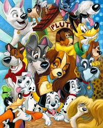 perros dibujos panosundaki pin