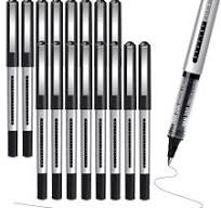 Rollerball Pen Fine Point Pens: 16 Pack 0.5mm Rollerball Pen, Extra Fine  Point Pens, Black Fine Tip Liquid Gel Ink Pen Set for Writing, Note Taking,  ...