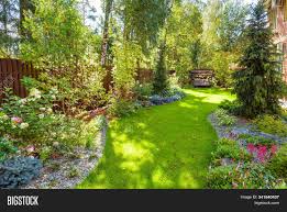 No matter what kind of gardener you are or the amount of garden space you have, there's bound to be something here to suit your home and climate among this list of the 30 most. Landscaping Green Home Image Photo Free Trial Bigstock