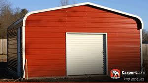 In general, a building permit is required to construct a carport, a garage or a shed. Garage Building 18 X21 X8 With Metal Roof Shop Metal Buildings Online