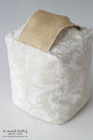 Check out our cloth door stopper selection for the very best in unique or custom, handmade pieces from our ornaments & accents shops. Door Stop Tutorial So Much Better With Age