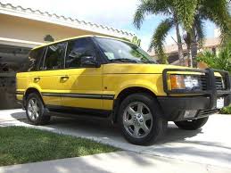 2002 Yellow Range Rover Borrego Edition Range Rover Land Rover Bentley