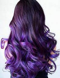 To achieve this effect, it is necessary to bleach the lower portion of your hair. 20 Breathtaking Purple Ombre Hair Color Ideas