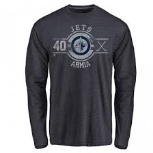 Joel armia has played for other teams like winnipeg jets, buffalo sabres, pori ässät. Men S Joel Armia Winnipeg Jets Insignia Tri Blend Long Sleeve T Shirt Navy