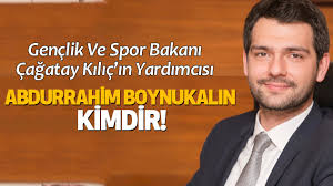 Adalet ve kalkınma partisi bünyesinde yer. Genclik Ve Spor Bakani Cagatay Kilic In Yardimcisi Abdurrahim Boynukalin Kimdir