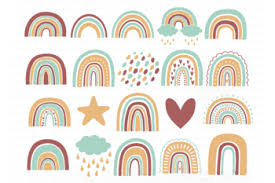 Download Rainbow Svg Rainbows Terracotta Svg Cut Files Rainbow Clipart Rainbow Baby
