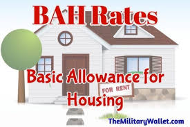 2017 bah rates current basic allowance for housing rates