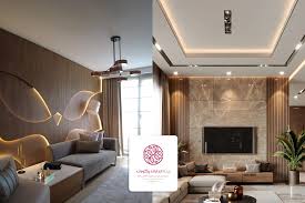 تصميم ديكورات صالة الدوحة ، تفيذ ديكور مداخل في قطر - زينة الدار للديكور