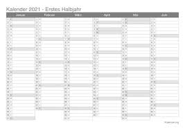 Blanko tabelle zum bearbeiten : Kalender 2021 Zum Ausdrucken Ikalender Org