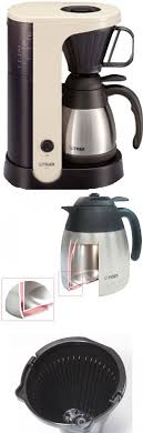 Tiger Vacuum Coffee Maker Stainless Steel 4 Server Sensors For Cafe Cream Acu A040 Wt Vacuum Coffee Maker Vacuum Coffee Coffee Maker