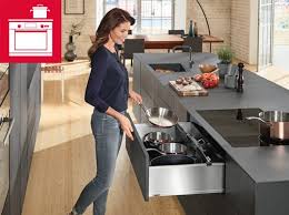 Bath tub is the industries deepest enameled steel bath tub with a modern functional recess design, it is lightweight, and offers a built in leveling support pad; Ideas For Practical Kitchens Blum