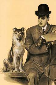 Man Dog Vintage Poster Free Stock Photo Public Domain Pictures