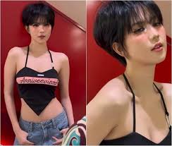 Ngọc Trinh thay đổi quá khác lạ, mặc áo hở toàn bộ lưng trần ra phố