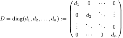 A = u d u − 1. Diagonalisierbare Matrix Wikipedia