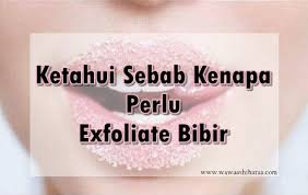 Maybe you would like to learn more about one of these? Mrs Wawa Ashihara Ketahui Sebab Kenapa Kita Perlu Exfoliate Bibir