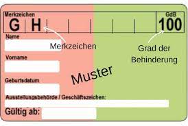 Der grad der behinderung richtet sich nach dem maß der leistungseinschränkung. Vorteile Durch Die Merkzeichen Im Schwerbehindertenausweis