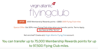 American Express U S Membership Rewards 30 Transfer